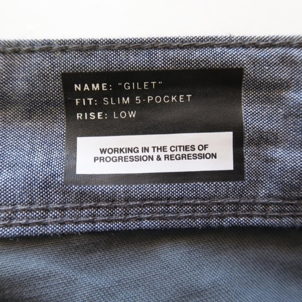 Tavik Giled Slim 5-Pocket Pants in Grey - Picture 8 of 8